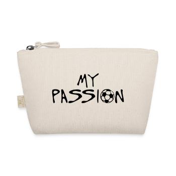 football my passion quote sport - Organic Pouch - nature - Front