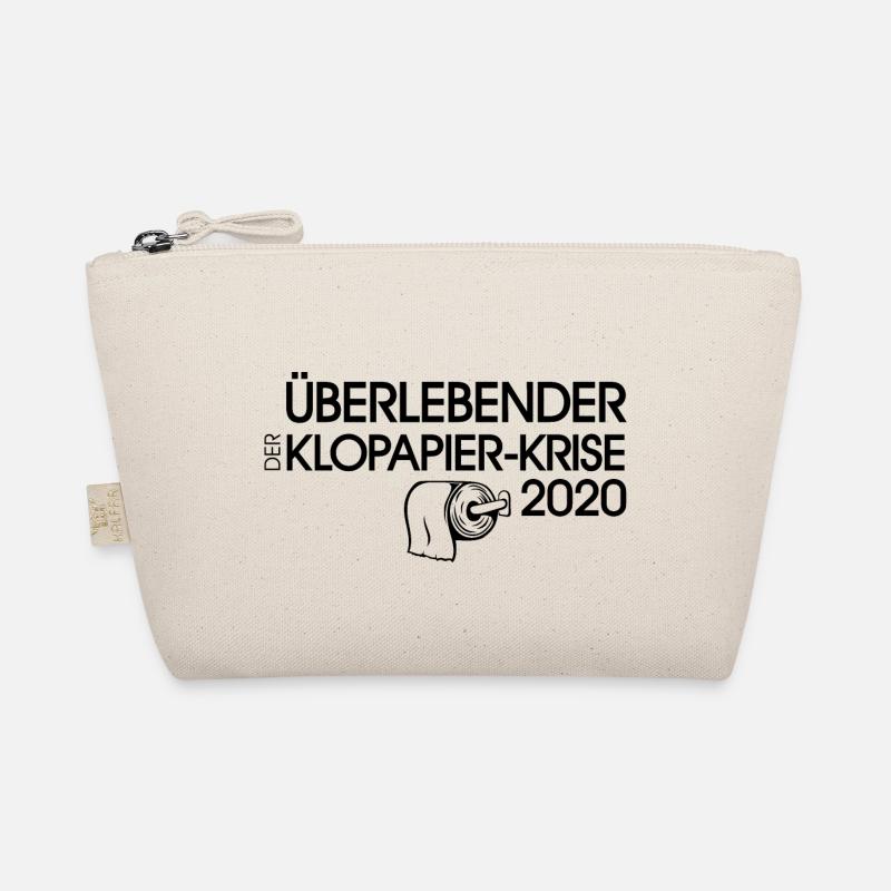 Überlebender der Klopapier-Krise 2020 - Bio-Täschchen - Natur