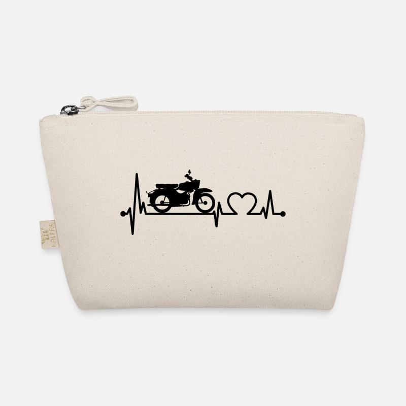 Simson Sperber Herzschlag -schwarz- Bio-Täschchen