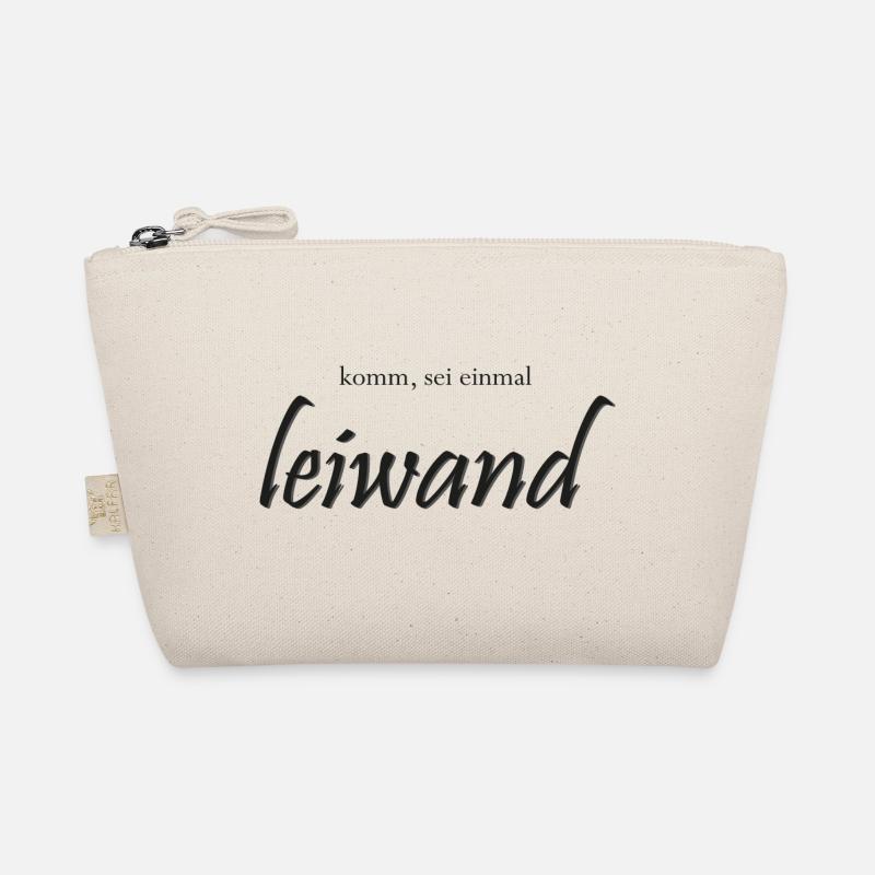 komm, sei einmal leiwand Bio-Täschchen