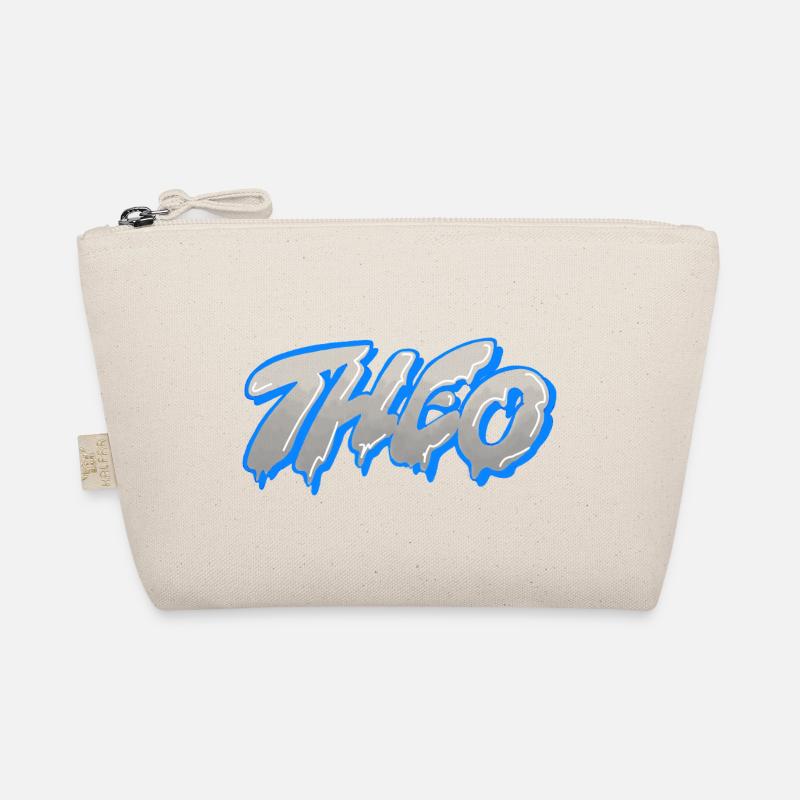 theo2 theo graffiti name - Bio-Täschchen - Natur