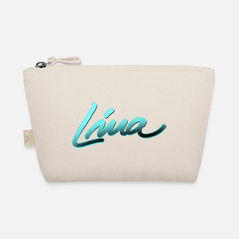 lina schrift graffiti vorlage Bio-Täschchen
