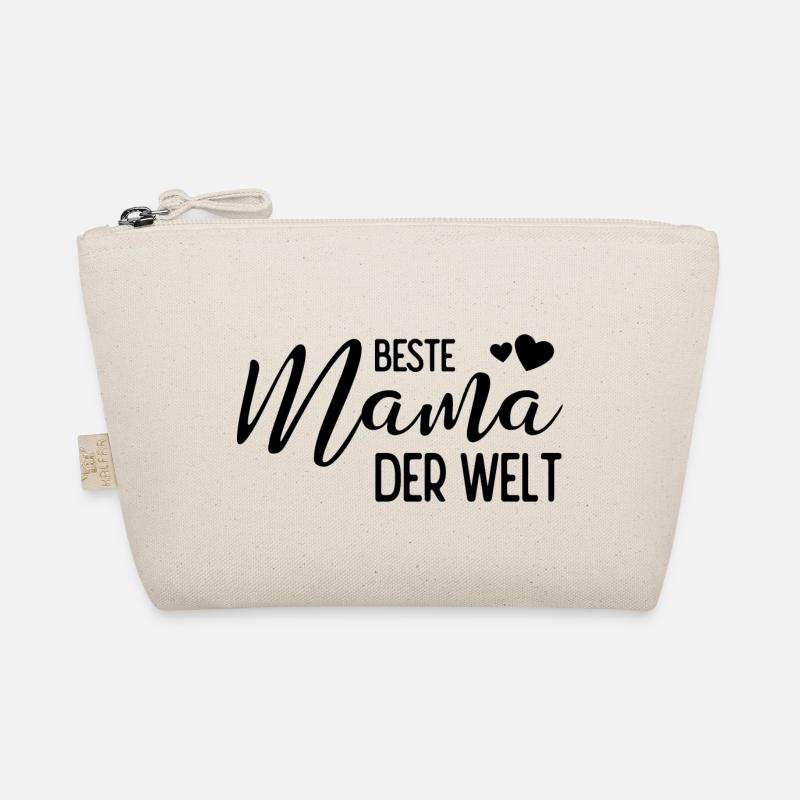 Beste Mama der Welt - Bio-Täschchen - Natur