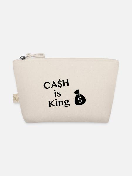 Cash is King - Bio-Täschchen - Natur