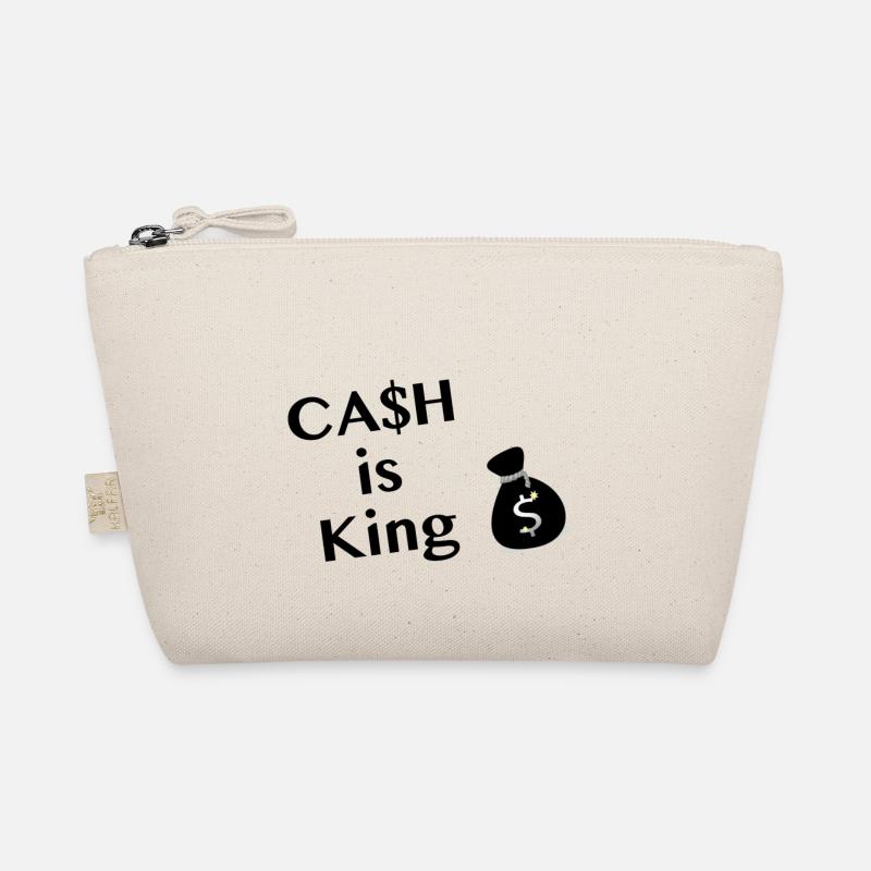 Cash is King - Bio-Täschchen - Natur