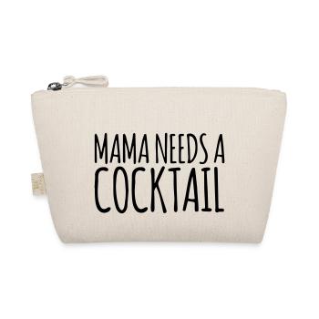 Mama needs a cocktail 4 - Organic Pouch - nature - Front