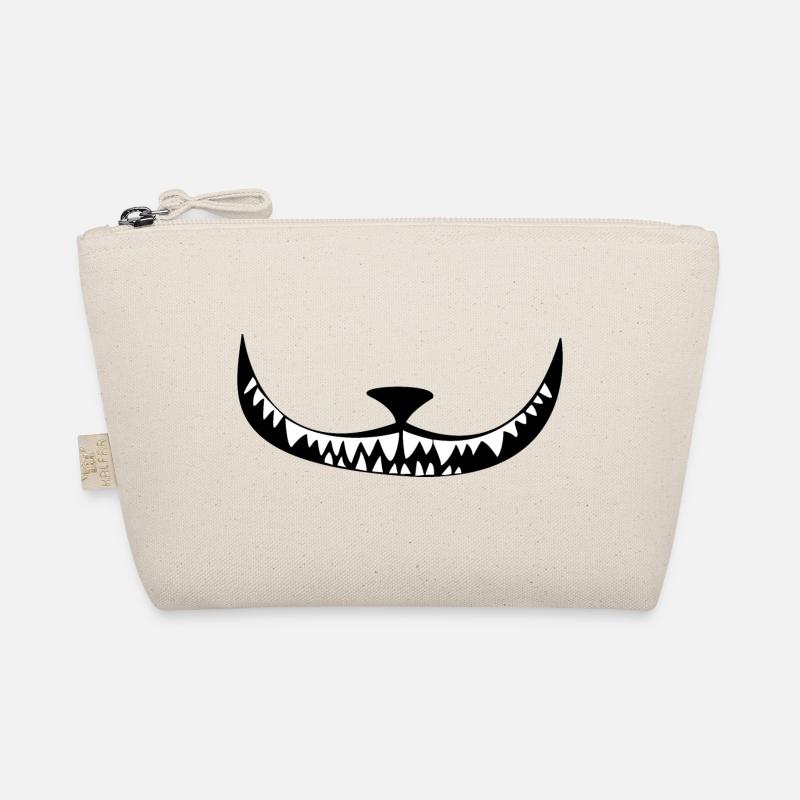 Cat grin cat Organic Pouch