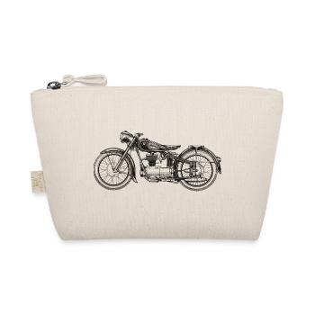 Ol'Bike T-Shirt - Geschenk - Idee - Bio-Täschchen - Natur - Vorne