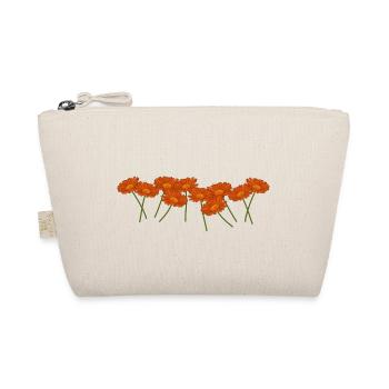 Calendula. Marigolds, flowers - Organic Pouch - nature - Front