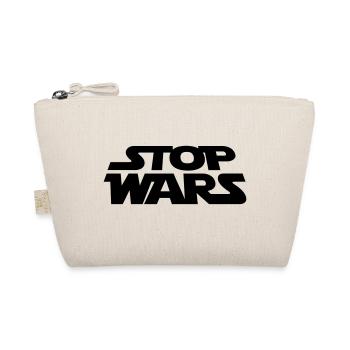 stop wars - Organic Pouch - nature - Front