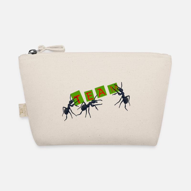 Team, group, ant Organic Pouch