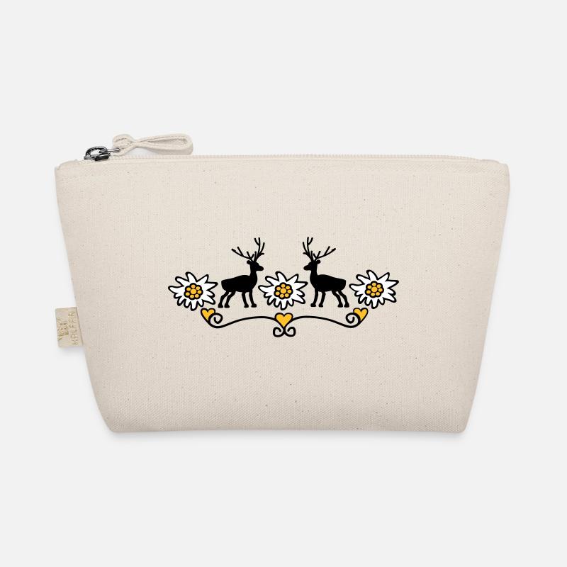 Traditional motif Organic Pouch