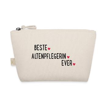 BESTE ALTENPFLEGERIN EVER - Bio-Täschchen - Natur - Vorne