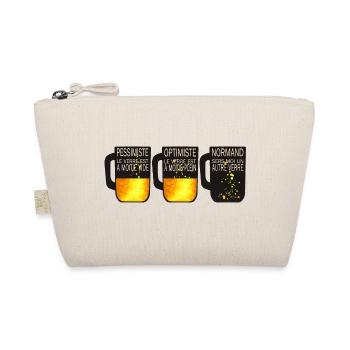 normand sers alcool biere humour chope optimiste - Trousse biologique - nature - Devant