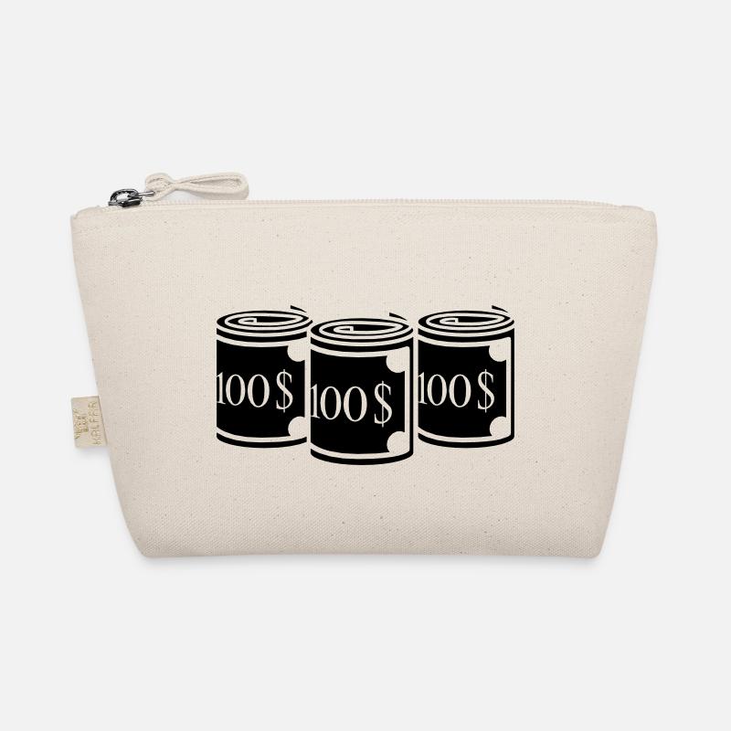 Drei 100 Dollar Bio-Täschchen