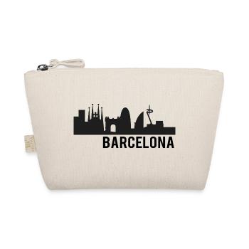 Skyline Barcelona city landmark Madrid cadeau - Trousse biologique - nature - Devant