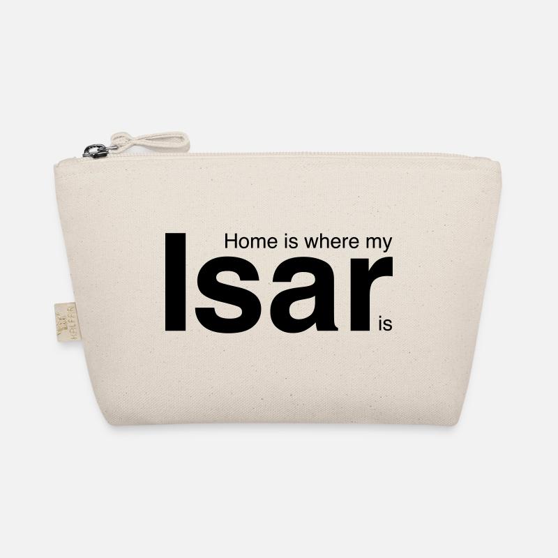 Home is where my Isar is - Bio-Täschchen - Natur