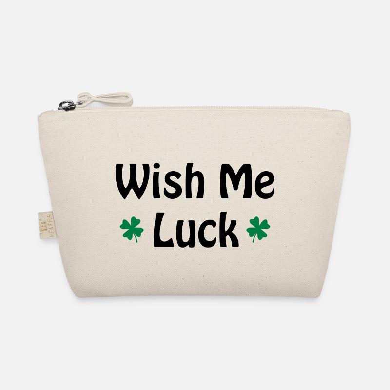 Wish me Luck - Bio-Täschchen - Natur