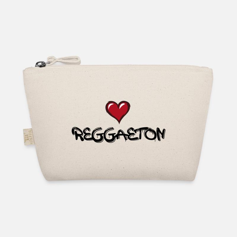 Liebe Reggaeton - Bio-Täschchen - Natur