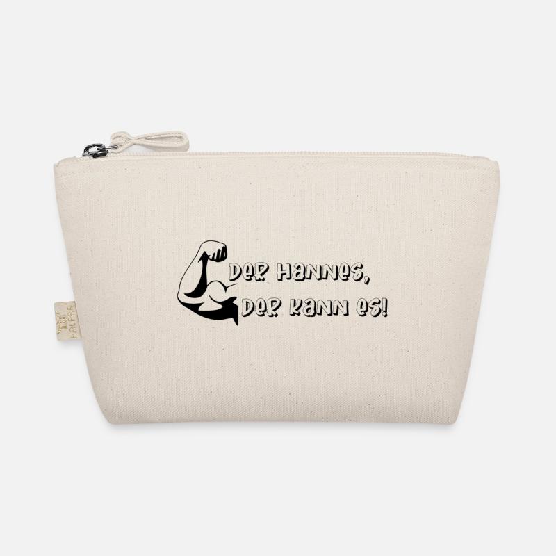 Hannes, he can do it! - Organic Pouch - nature
