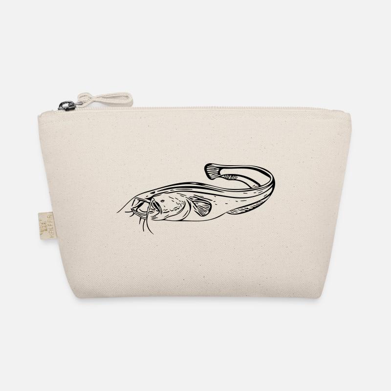Wels - Angler - Bio-Täschchen - Natur