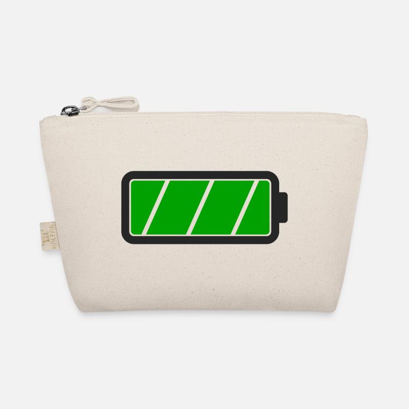 Batterie voll Bio-Täschchen