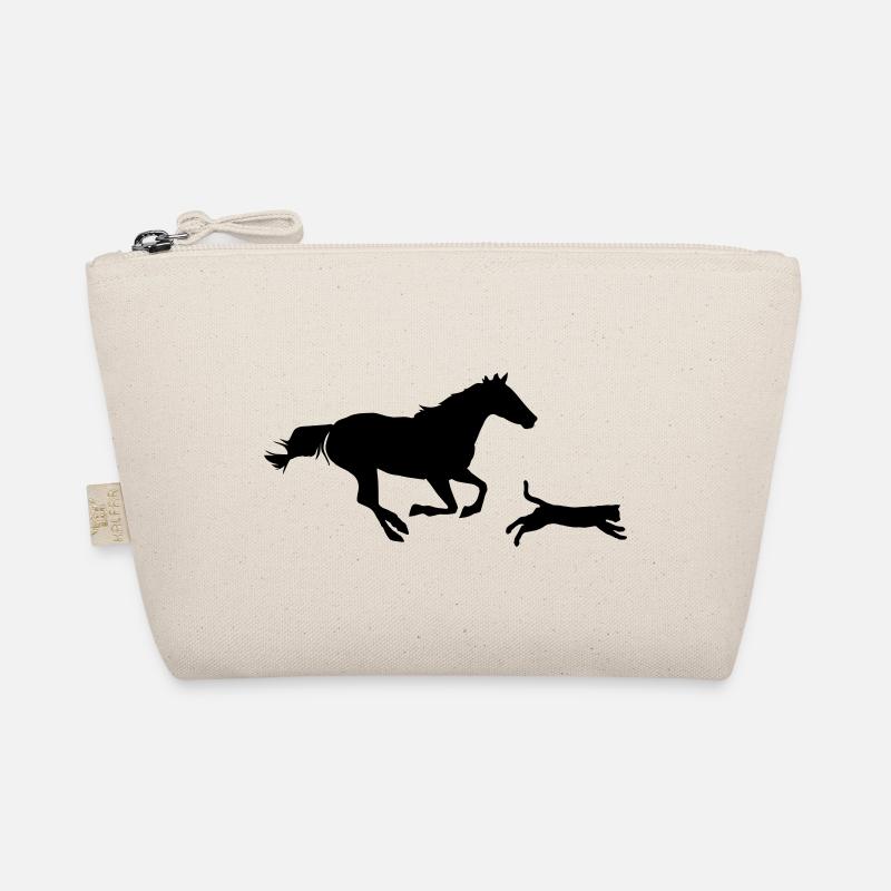 Pferd und Katze Bio-Täschchen