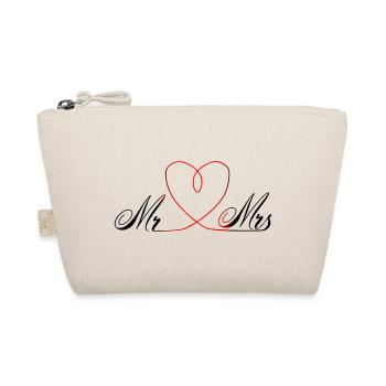 Mr. & Mrs - Bio-Täschchen - Natur - Vorne