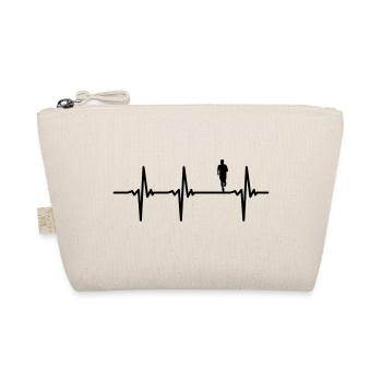 Coureur de battement de coeur de marathon - Trousse biologique - nature - Devant