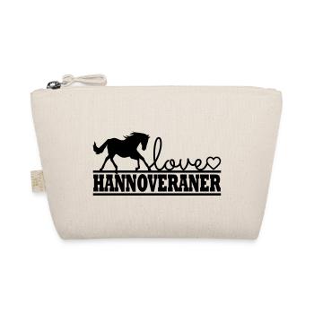 Pferd Hannoveraner - Bio-Täschchen - Natur - Vorne
