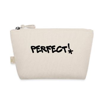 Perfect, Perfect, Graffiti, Color editable - Organic Pouch - nature - Front