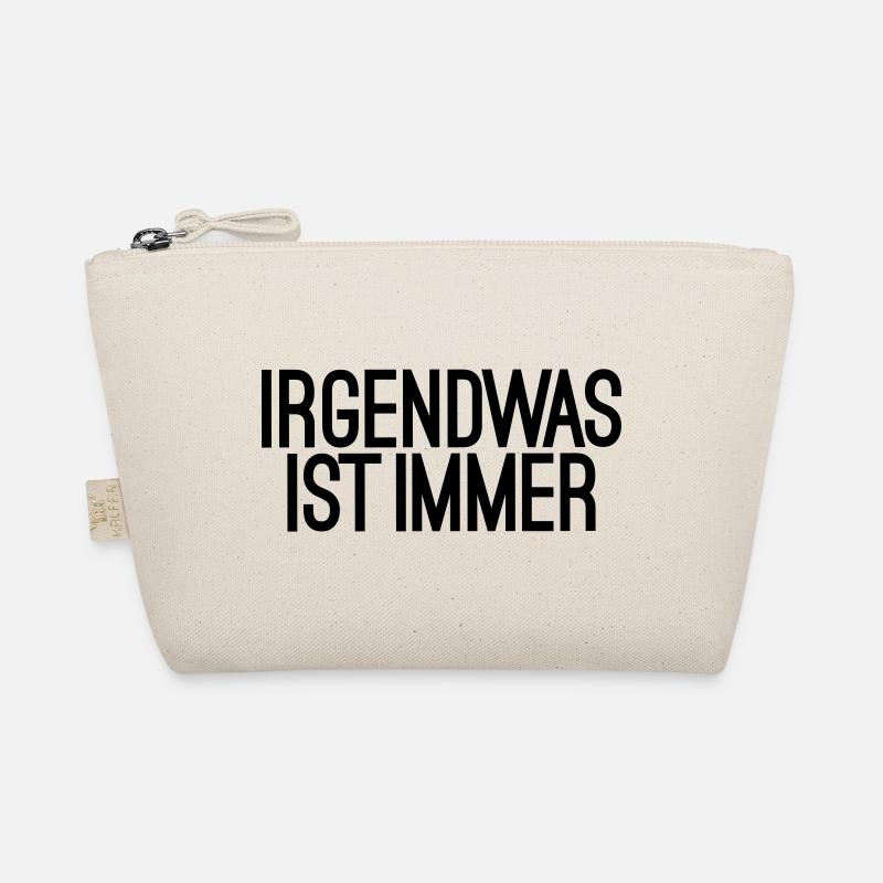 lustige Sprüche Problem Arbeit Lebensweisheit Pech Bio-Täschchen