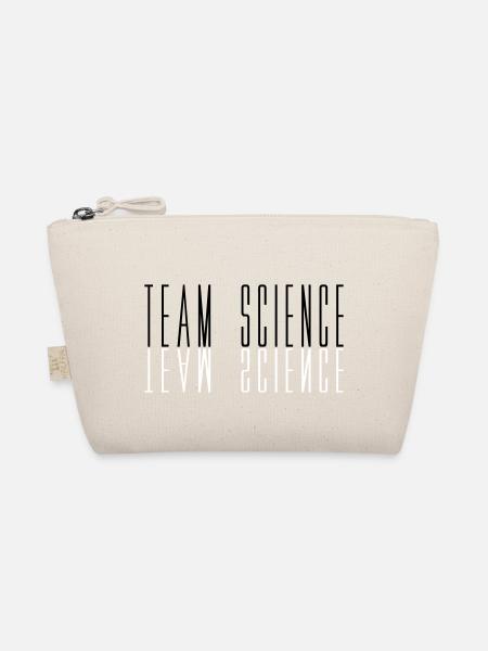 Team Science Mirrored - Organic Pouch - nature - Front