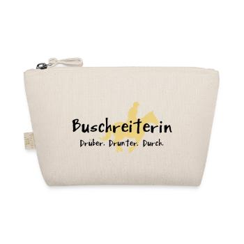 Buschreiterin - Bio-Täschchen - Natur - Vorne