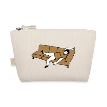 Canapé homme endormi - Trousse biologique - nature - Devant