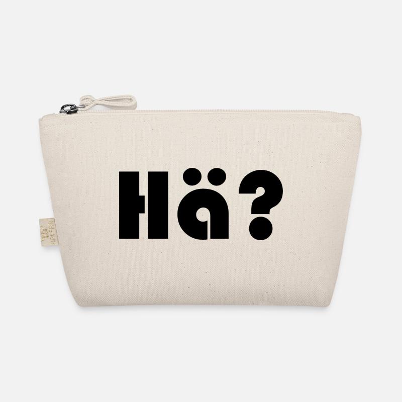 Hä? - Bio-Täschchen - Natur
