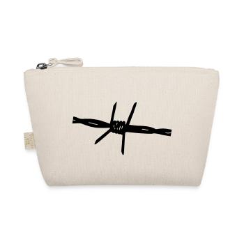 Barbed wire - Organic Pouch - nature - Front