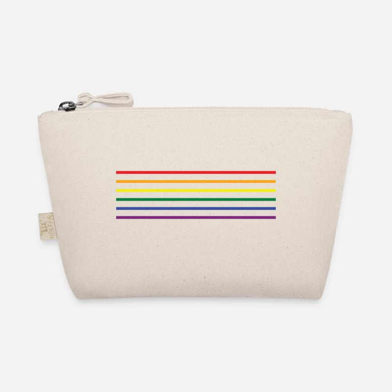 LGBT Flag - Organic Pouch - nature