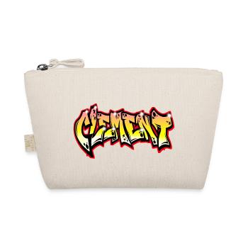 Graffiti Name Clement - Bio-Täschchen - Natur - Vorne