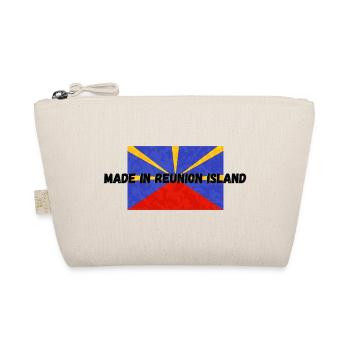 made in reunion island / made a la reunion - Bio-Täschchen - Natur - Vorne