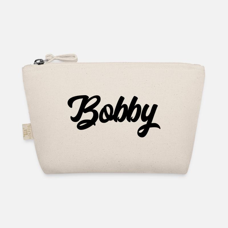 Bobby Custom Text Birthday Name Organic Pouch