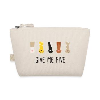 give me five - Organic Pouch - nature - Front