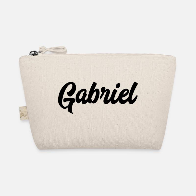Gabriel Custom Text Nom d’anniversaire Trousse biologique