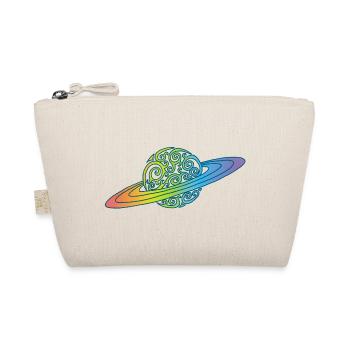 Planet Regenbogen - Bio-Täschchen - Natur - Vorne