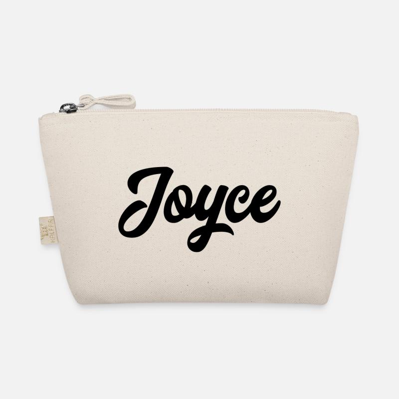 Joyce Custom Text Birthday Name Organic Pouch