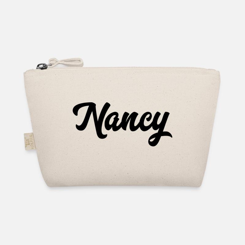 Nancy Custom Text Nom d’anniversaire Trousse biologique