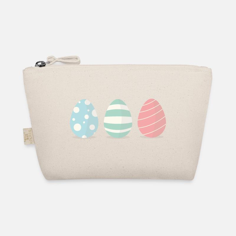 Three Easter eggs Organic Pouch