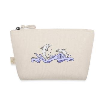 Dolphins - Organic Pouch - nature - Front