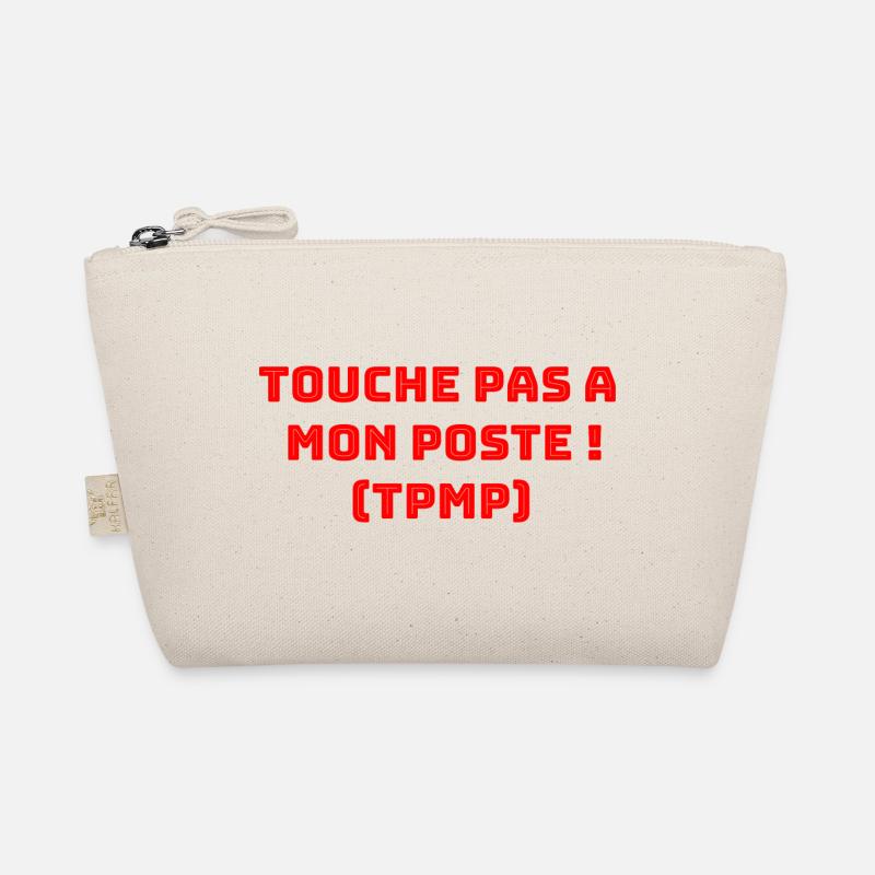 Design T-Shirt Don't Touch My Post + Mug, Mug Organic Pouch