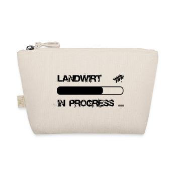 Landwirt in progress by Aggro Chief (R) - Bio-Täschchen - Natur - Vorne